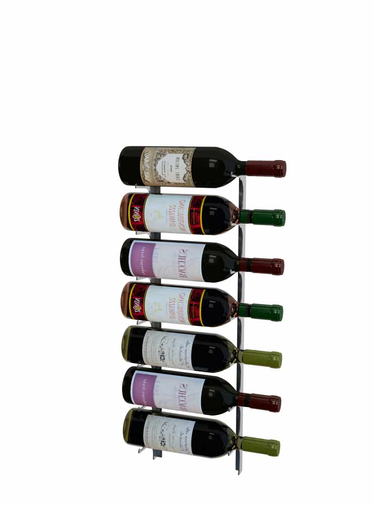 Revue 3 Ft Wall Mount Wine Racks | Metal Wine Racks Revue 3 Ft Wall Mount Wine Racks | Metal Wine Racks